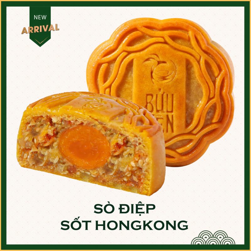 bánh trung thu sò điệp sốt hongkong