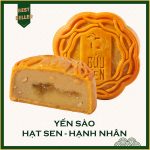 bánh trung thu yến sào hạt sen hạnh nhân