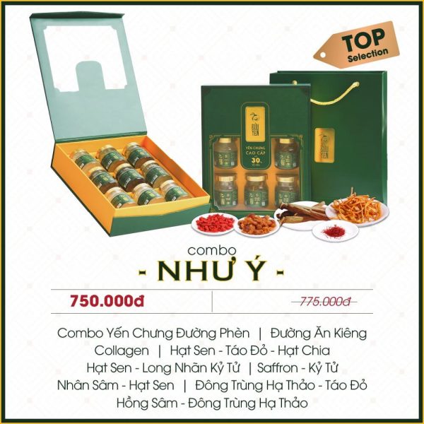 combo yến chưng như ý