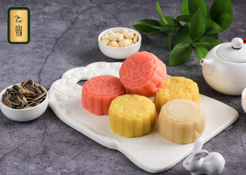 bánh dẻo truyền thống thương hiệu bánh trung thu Thu Hương