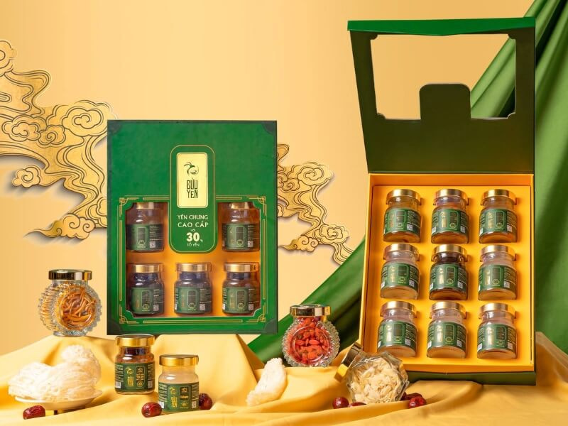 yến chưng quà Tết cho nhân viên