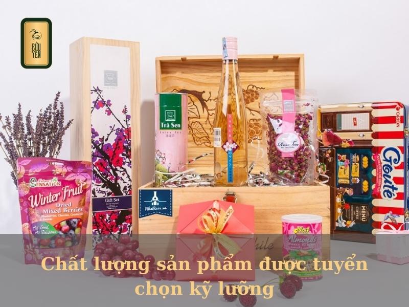 Chất lượng sản phẩm được tuyển chọn kỹ lưỡng