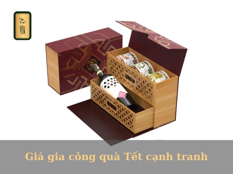 Giá gia công quà Tết cạnh tranh