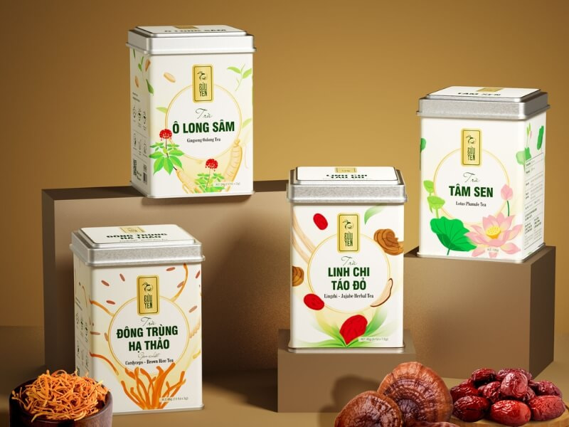 Trà thảo mộc cho bạn gái ngày Tết
