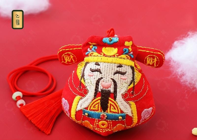 Quà Tết với túi thần tài độc đáo