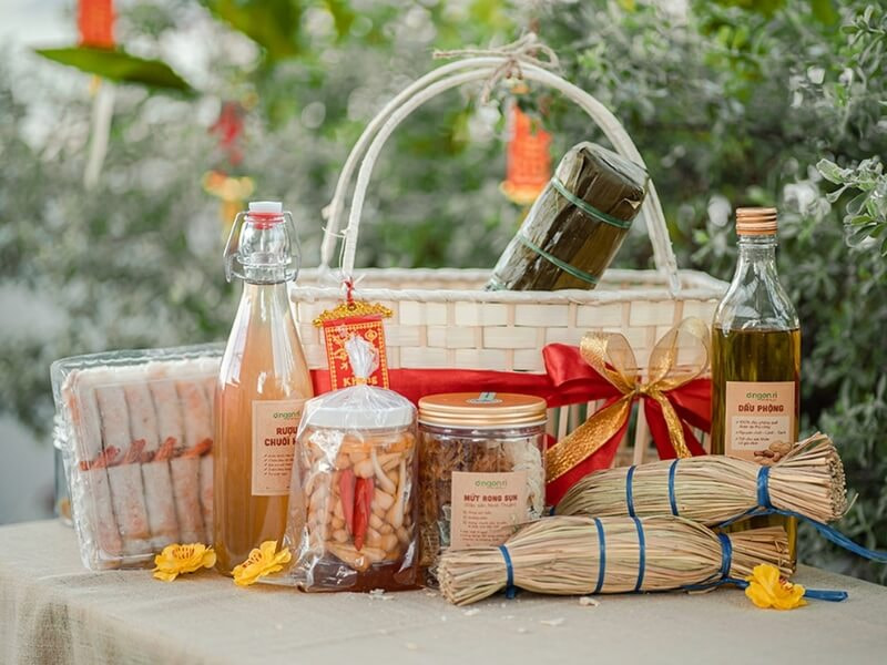 giỏ quà Tết đặc sản