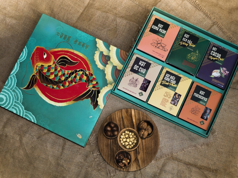 hộp quà Tết hạt dinh dưỡng