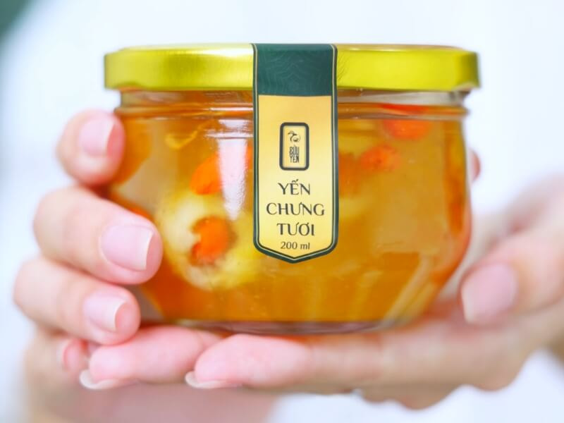 Set yến chưng tươi