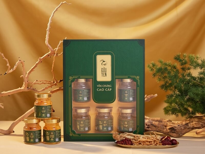Set yến chưng sẵn
