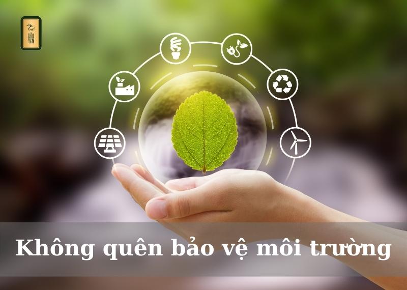 Ý nghĩa của giỏ quà Tết là không quên bảo vệ môi trường