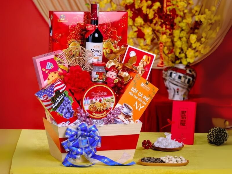giỏ quà Tết mang thông điệp gì