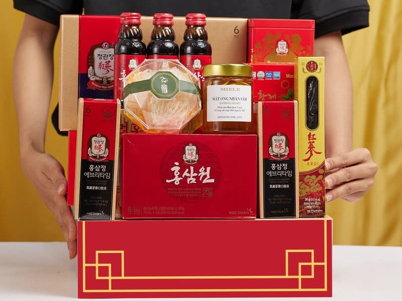  giỏ quà Tết sức khỏe cho đối tác
