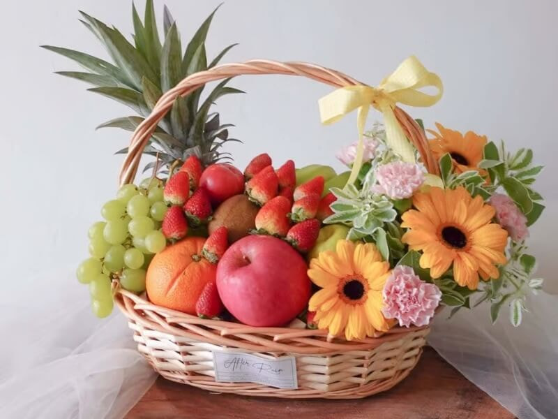 Giỏ trái cây tươi biếu Tết