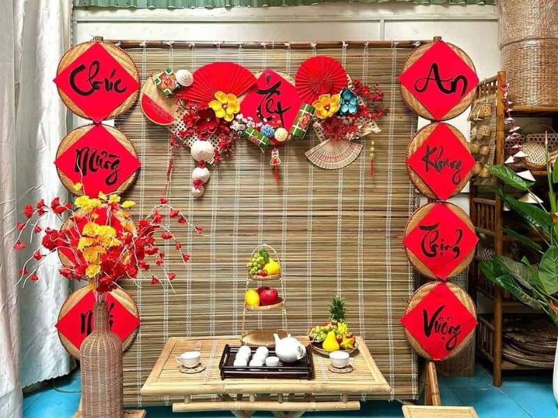 Đồ trang trí Tết handmade