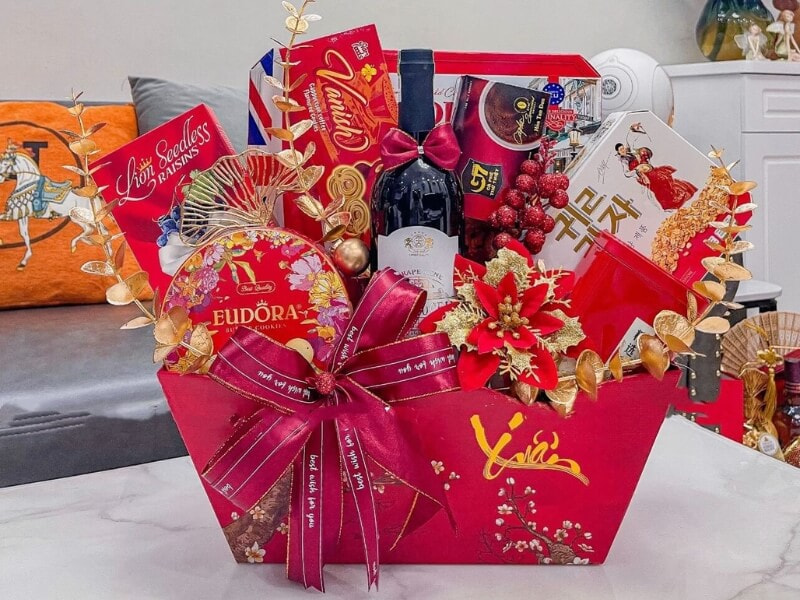 giỏ quà tết gồm những gì