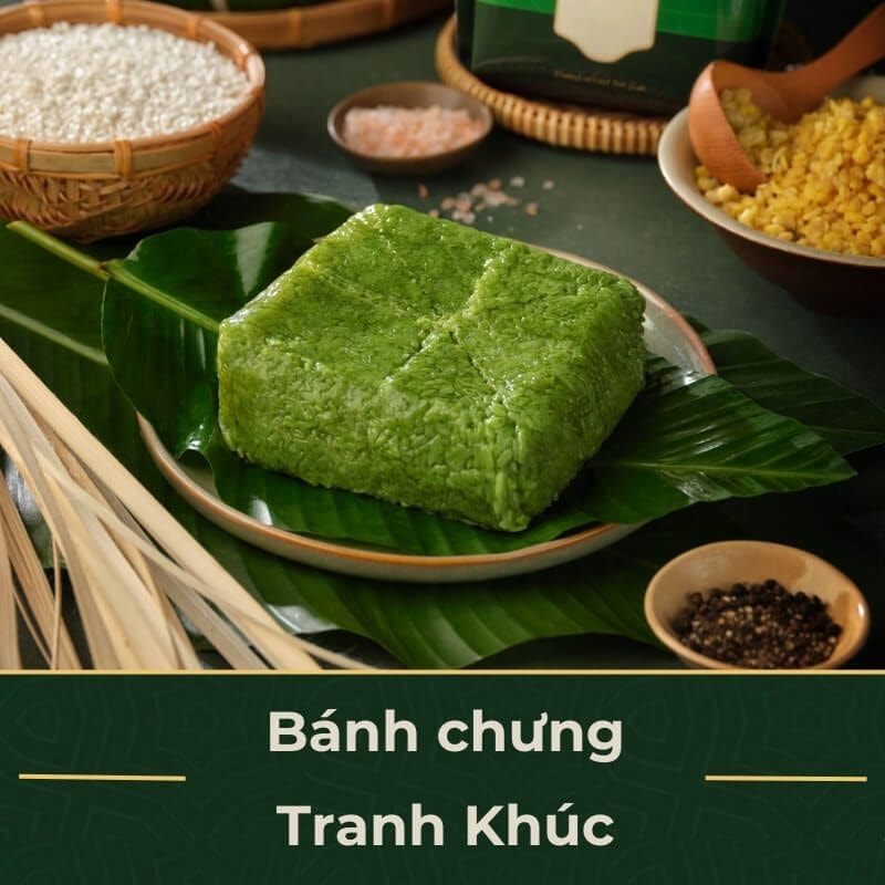 Bánh chưng làng Tranh Khúc