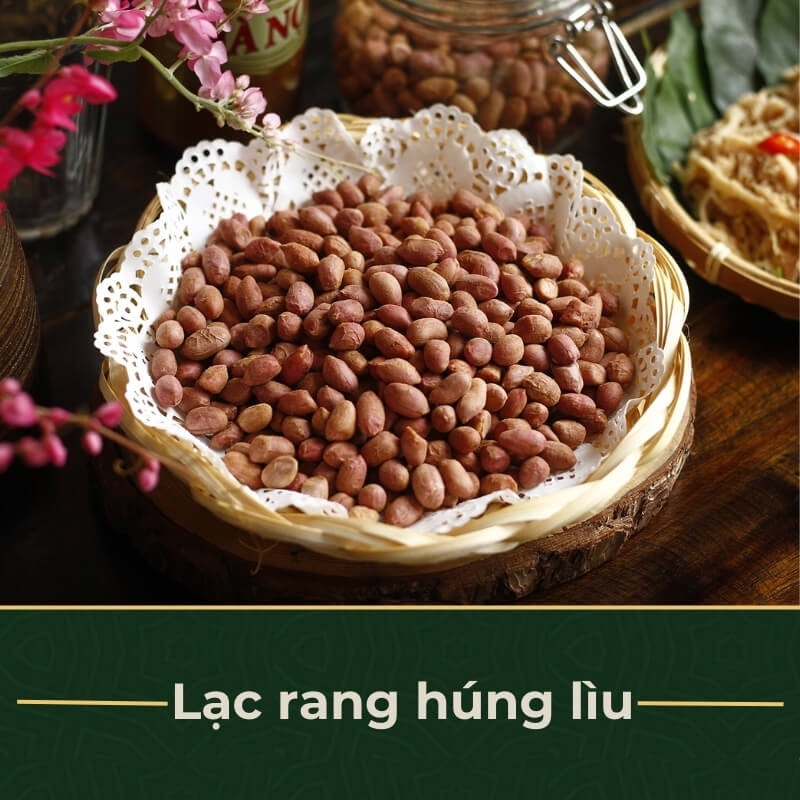 Lạc rang húng lìu