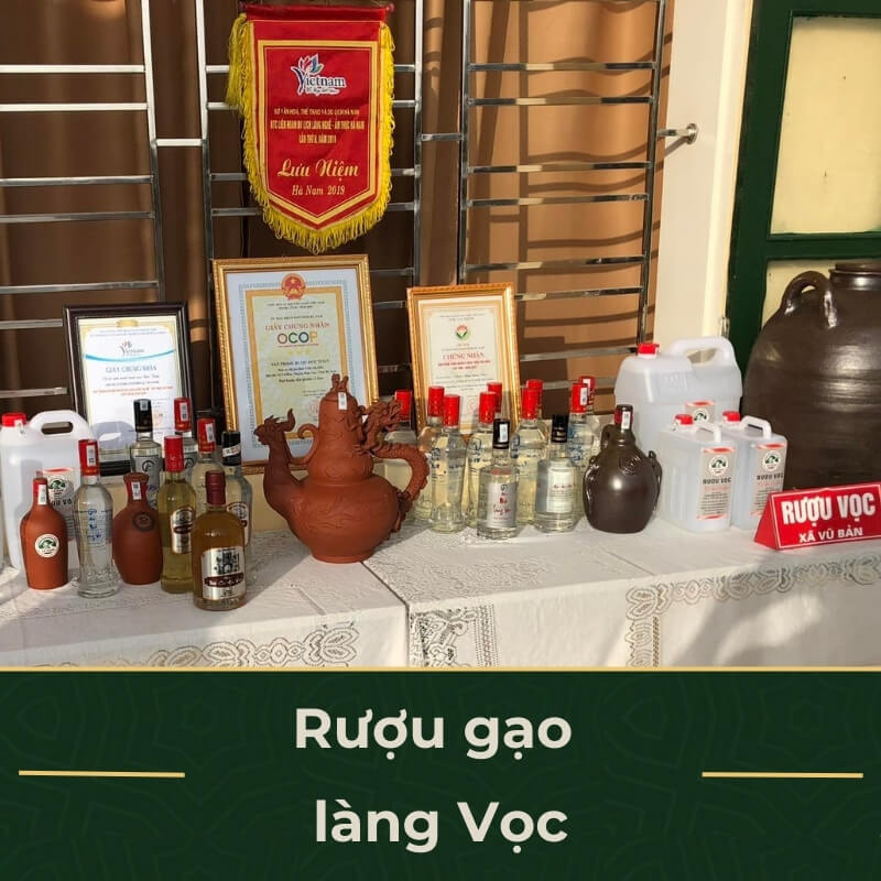 Rượu gạo làng Vọc