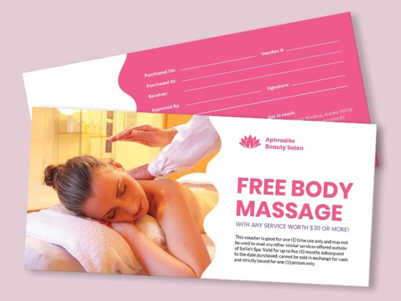 voucher massage tặng vợ