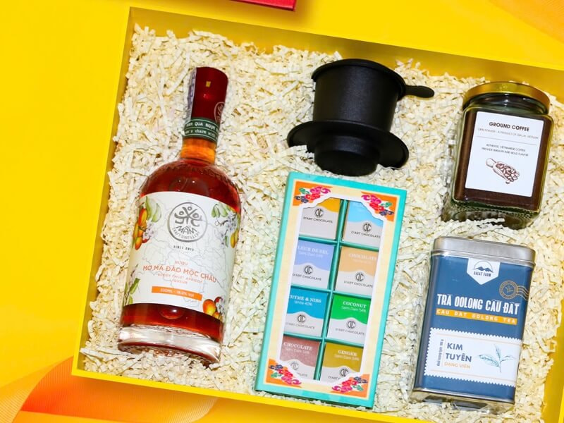 trà, cà phê, rượu đặc sản