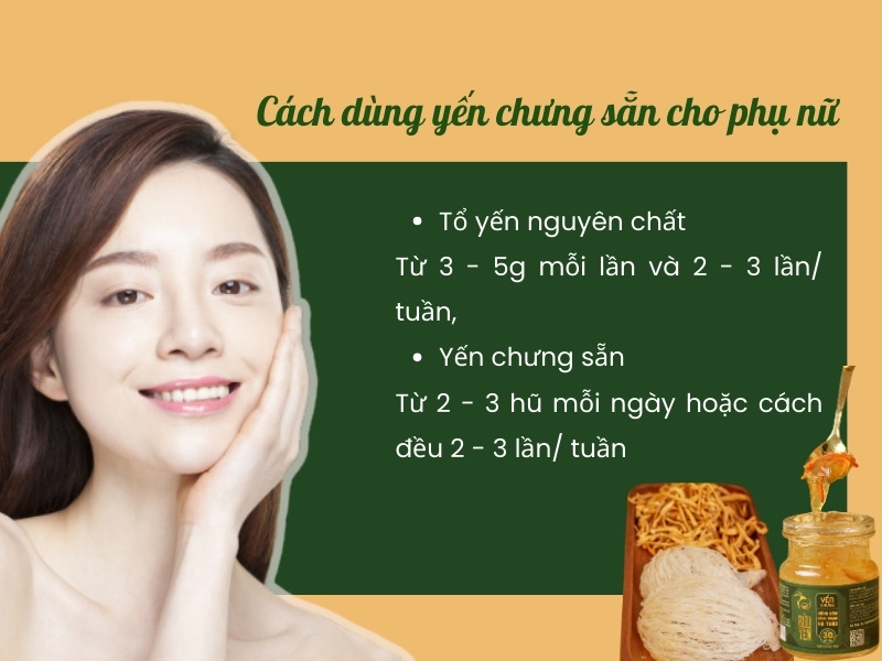 Cách sử dụng yến sào và liều lượng ăn yến hiệu quả