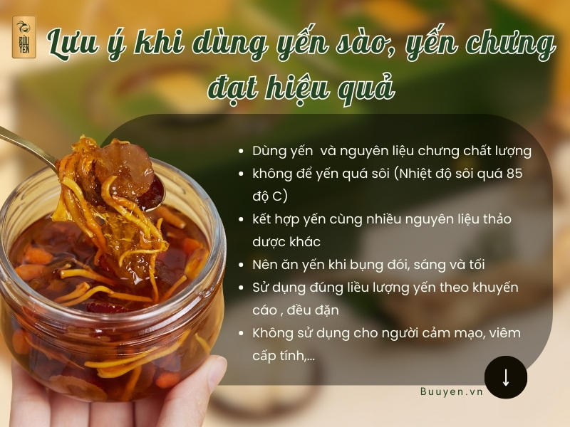 Cách sử dụng yến sào và liều lượng ăn yến hiệu quả