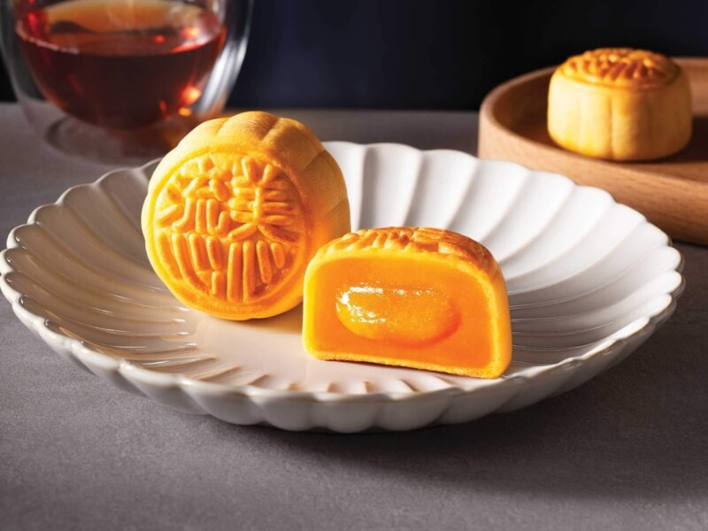 Bánh trung thu lava trứng chảy
