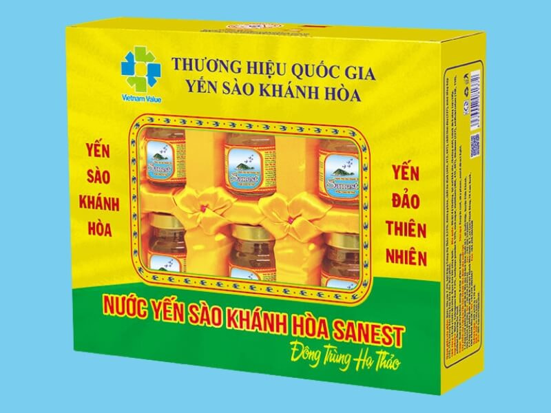 Set yến chưng đông trùng hạ thảo Sanest Khánh Hòa