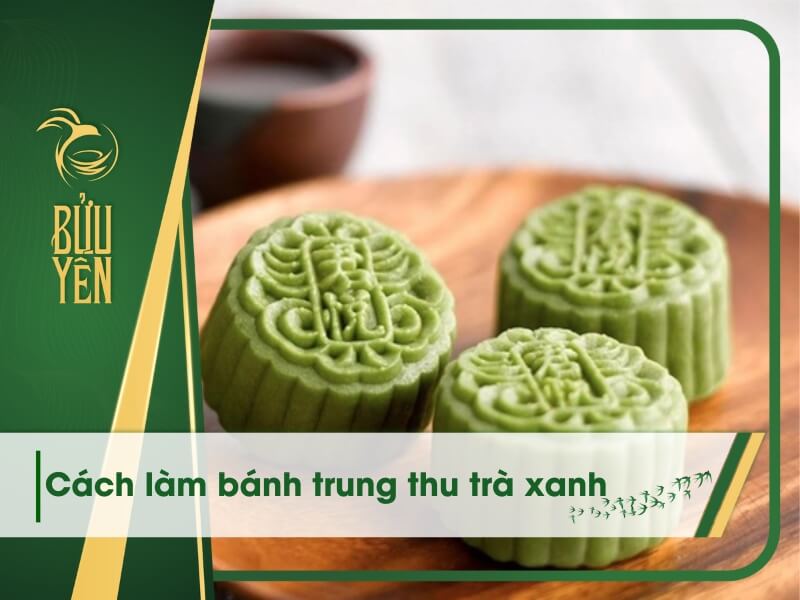 3 Công thức bánh trung thu trà xanh ngon, ai cũng làm được