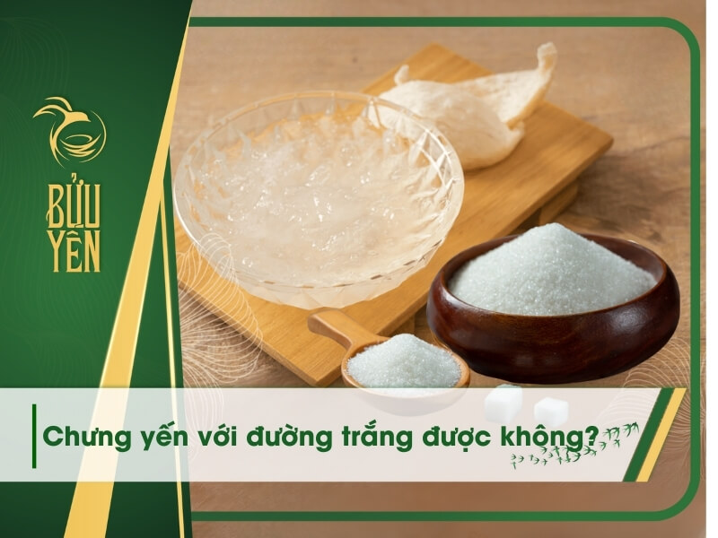 Chưng yến với đường trắng được không? – Bửu Yến
