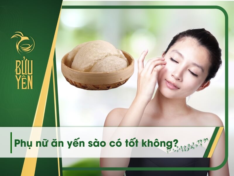 Tác dụng của tổ yến đối với phụ nữ và lưu ý cách sử dụng