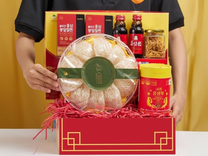 Giỏ quà Tết sức khỏe