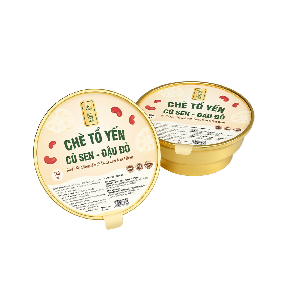 Chè Tổ Yến Củ Sen - Đậu Đỏ
