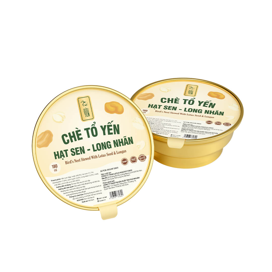 chè yến hạt sen long nhãn