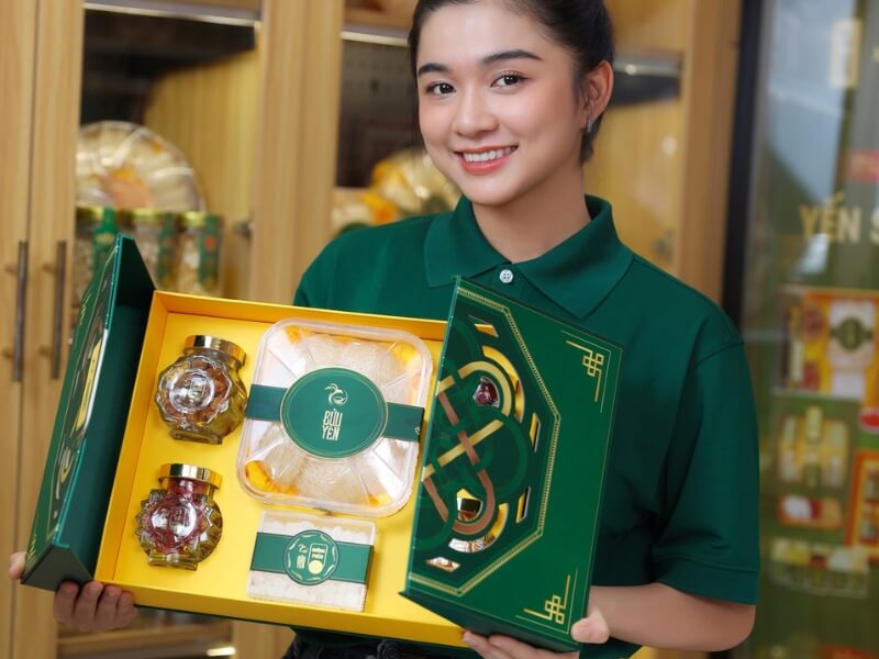 Quà Tết sức khỏe từ yến sào