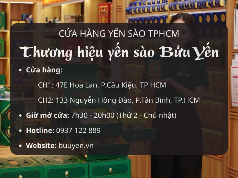 thương hiệu yến sào Bửu Yến