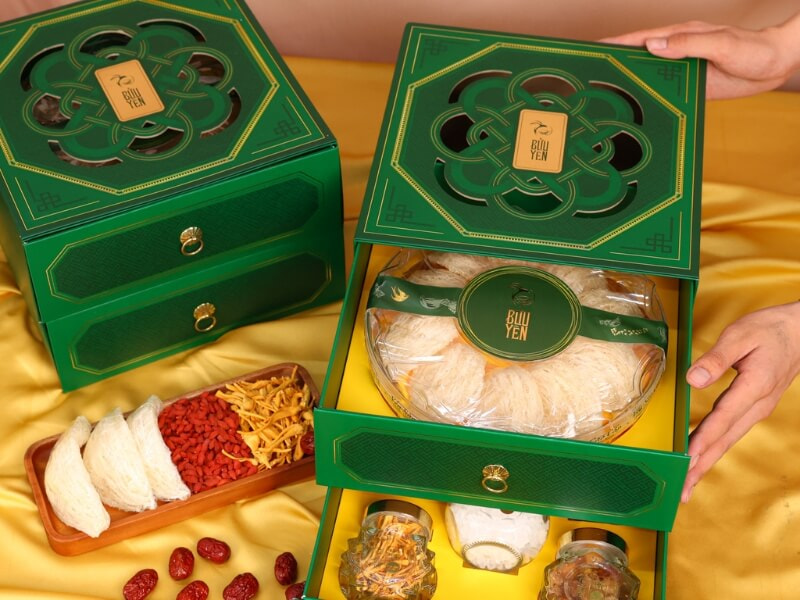 Hộp quà Tết yến sào cao cấp