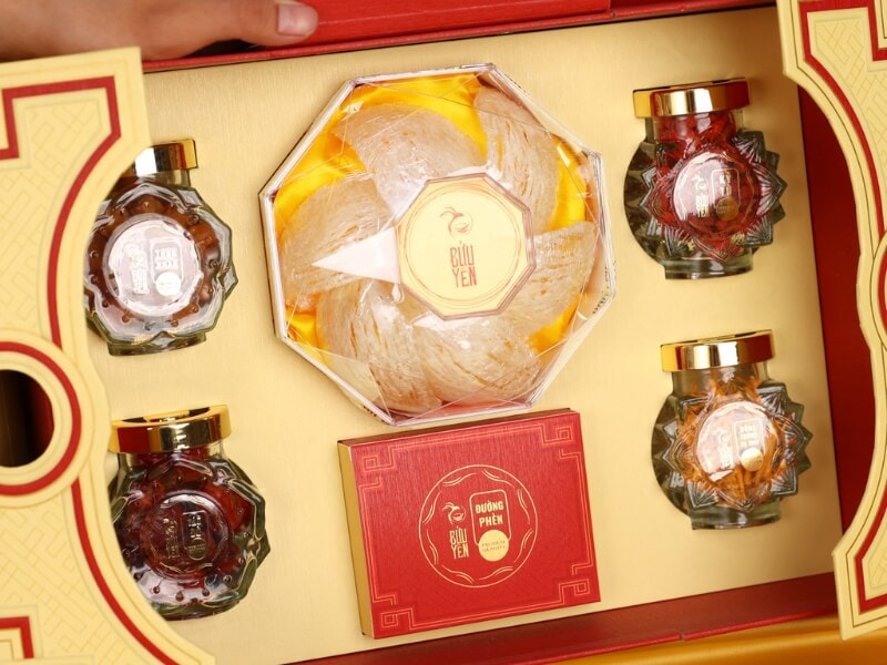 yến sào biếu Tết