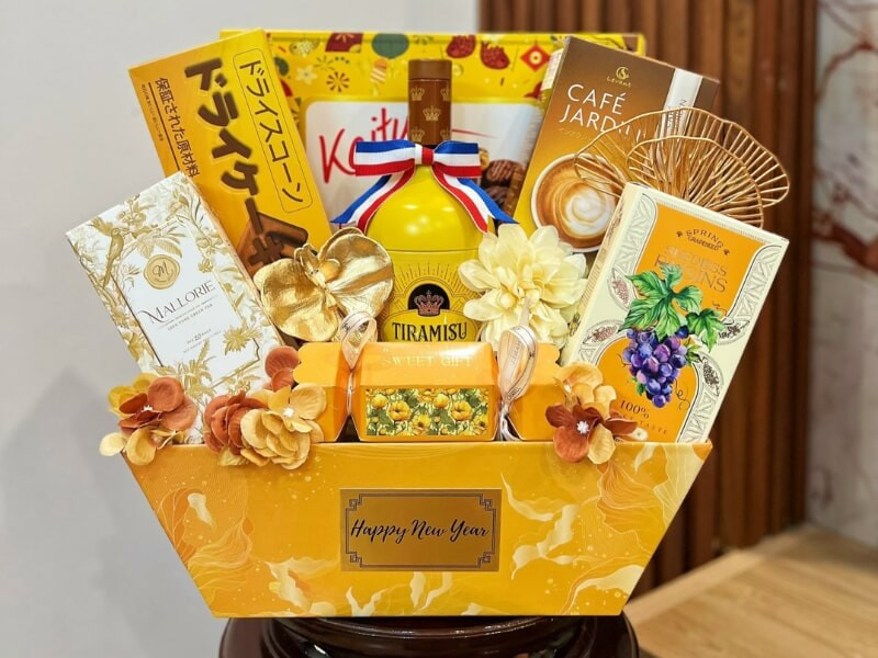 Giỏ quà Tết