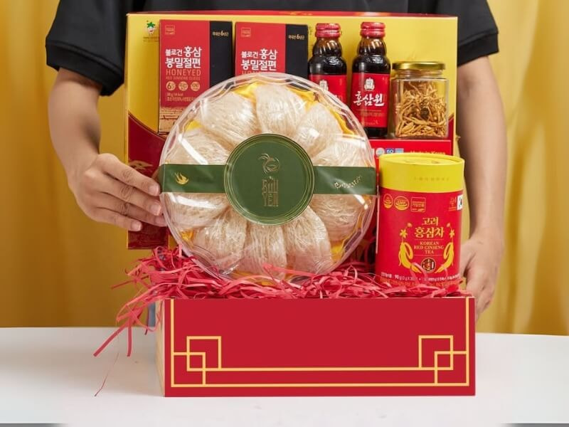 Giỏ quà Tết sức khỏe