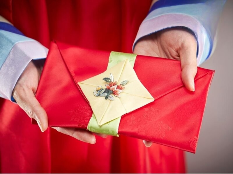 tặng quà tết cho người hàn quốc