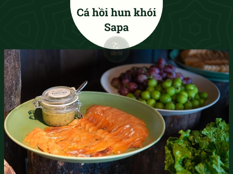 Cá hồi hun khói Sapa