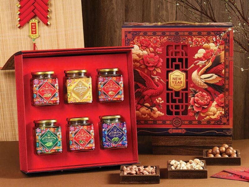 Hộp quà Tết các loại hạt